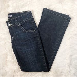 Hudson Mid-Rise Bootcut Denim Jeans Size 29